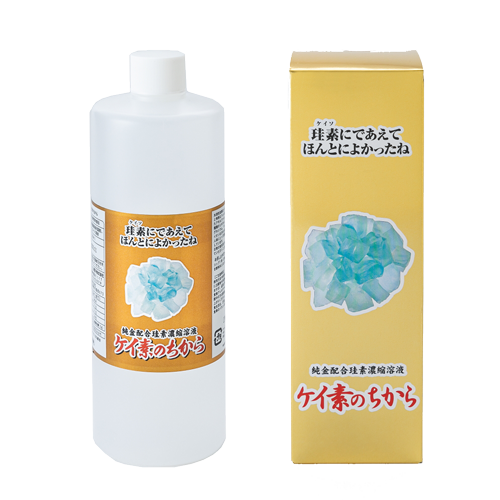 ケイ素のちから50ミリ　4本